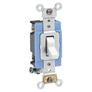 APAG SILENCIOSO DOBLE 15A 120/277V BLANCO - 01202-02W