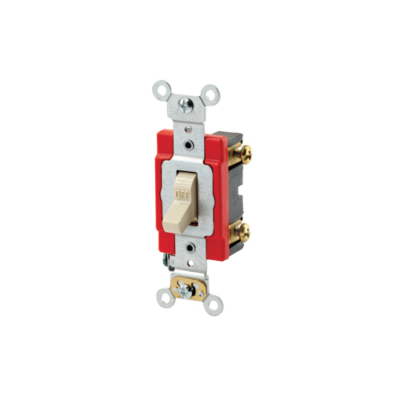 APAG  SILENCIOSO 1 POLO  20A-120/277V AC MARFIL - 01221-02I