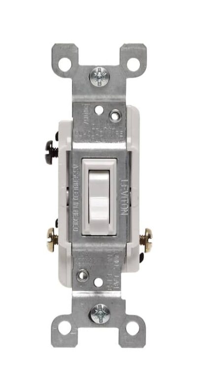 APAG PALANCA ESCALERA 15A 120V AC 1/2 HP BLANCO - 01453-WCP