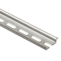 RIEL DIN OMEGA PERFORADO DE   35 X 7.5 MM (LONGITUD 2M) - 047722