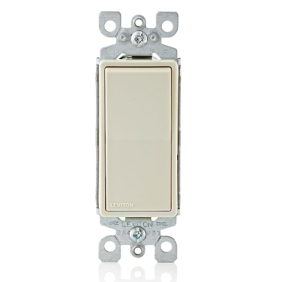 APAG DECORA 15A 120/277V ALMENDRA CLARO - 05601-02T