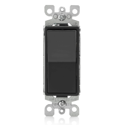APAG DECORA ESCALERA 15A 120/277V NEGRO - 05603-02E