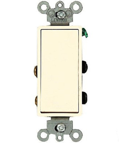 APAG DECORA 4VIAS 15A 120/277V ALMENDRA CLARO - 05604-02T