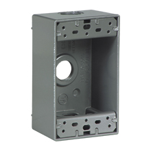 CAJA C/SALIDA 1/2" 3 ORIFICIO  1113-SP