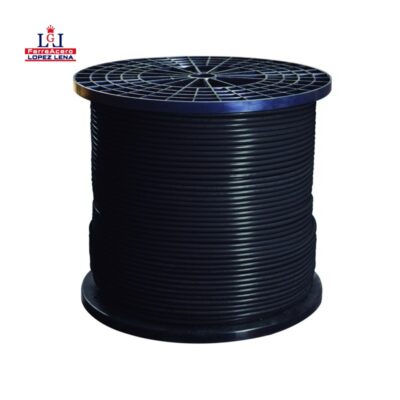 CABLE LS/THHW 8 COLOR NEGRO   Presentación: CARRETE 500 Mts - 1150080