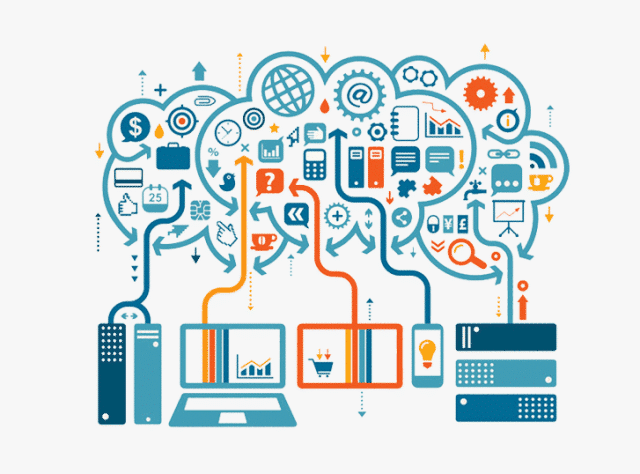 Compartir grandes cantidades de datos corporativos.