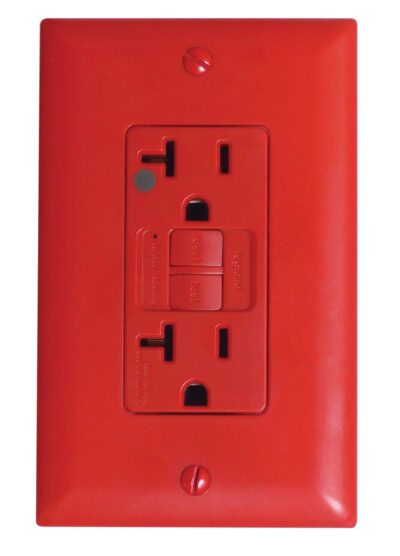 TOMA CORRIENTE DPLX 2P+T C/INTFALLA A TIERRA (ICFT)20A 127V~ - 2097HGRED