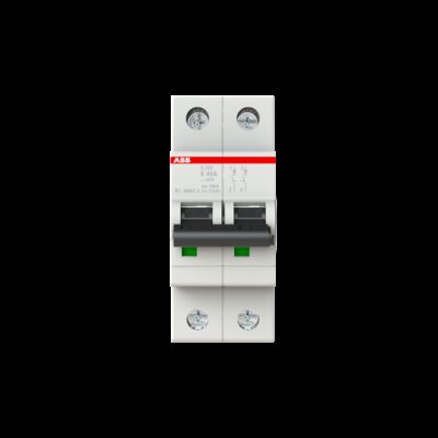 S202-K40 INTERRUPTOR AUTO     - 2P - K - 40 A - 2CDS252001R0557