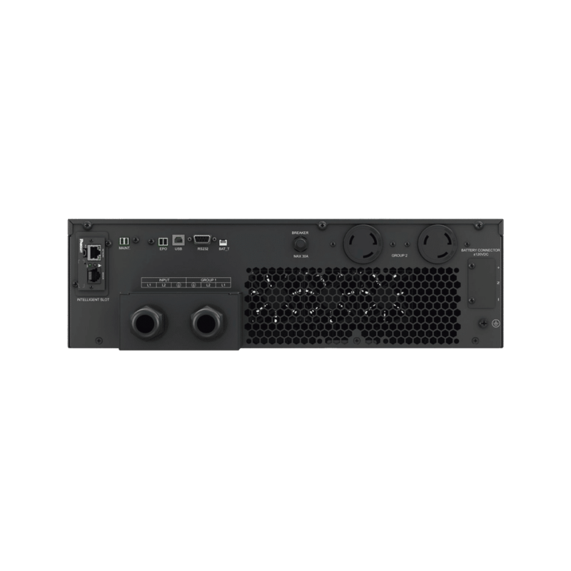 UPS SmartZone de 10000 VA/10000 W, Online Doble Conversión, Entrada 208/240 Vca Con Terminal L1+L2+G, Onda Senoidal Pura, 6 UR, Con 2 Tomas NEMA L6-30R y Terminal L1+L2+G, Incluye Tarjeta de Red y Kit de Rieles  U10N11V - Image 3