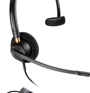 POLY ENCOREPRO HW515 Auriculares Alámbrico Diadema Oficina/Centro de llamadas Negro