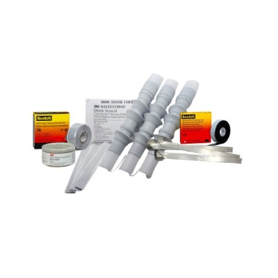 KIT DE TERMINAL DE HUEL DE SILICÓN, EXTERIOR, 15KV. 5636K 3M  :5636K