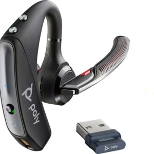 Voyager 5200UC, 206110-101, Diadema Bluetooth, incluye adaptador USB-BT