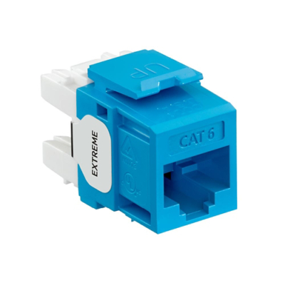 CONECTORES QUICKPORT CAT 6    EXTREME® 6+AZUL - 61110-RL6