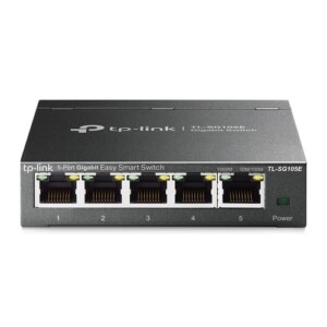 TL-SG105E, Switch Inteligente 5 x GigaEth, gabinete metálico