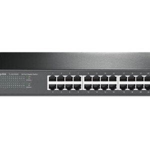 TL-SG1024D, Switch 24 x GigaEth, gabinete metálico 13"