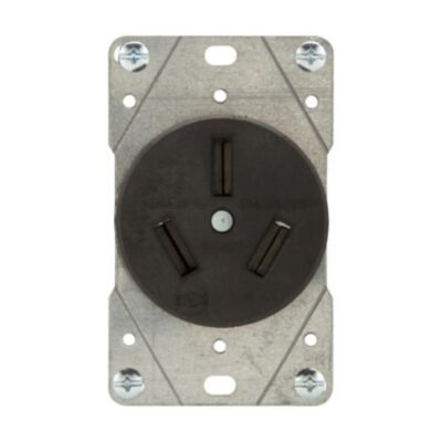RECEP.SENC. OCULTO 3X50 NEGRO  7985N