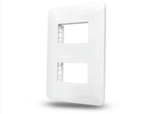 PLACA 4X2 C/ 2 MÓDULOS SEPARADOS 859013