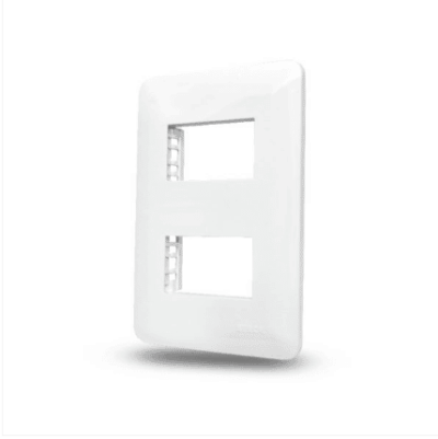 PLACA 4X2 C/ 2 MÓDULOS SEPARADOS 859013