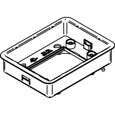 ANILLO RECTANGULAR DE AJUSTE  Y MONTAJE DE PVC - 880MPA
