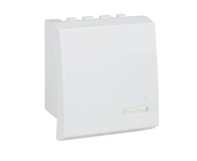 Apagador sencillo blanco - 8840400