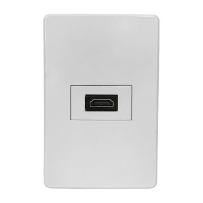 Conector HDMI con placa blanca - 8840930