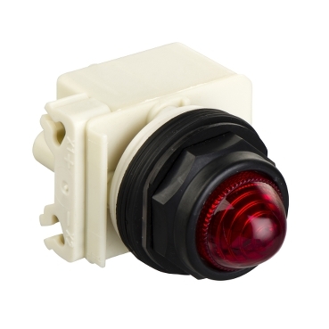 PILOTO COMPLETO LED 120V ROJO  9001SKP38LRR9