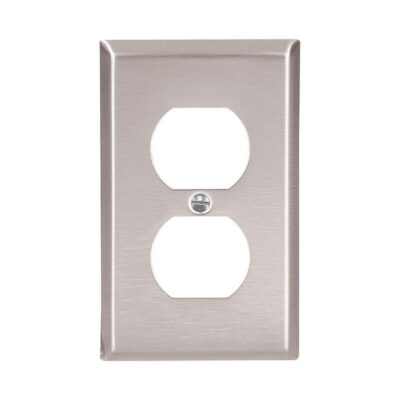 PLACA DUPLEX ACERO  93101-BOX1