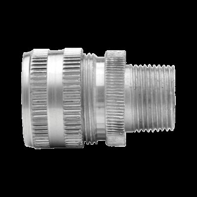CONECTOR GLANDULA ALUMINIO MACHO 4PLG 2 9/32 A 2 5/8 - 9590360