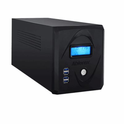 AB-PRO2000T UPS de línea interactiva de carcaza metálica y  2000 VA/ 1200 W a la salida en 8 salidas nema 15r