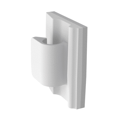 Clip de Nylon 6.6 con Adhesivo, Para Cables de Hasta 15.8 mm de Diámetro, Uso Interior, Color Natural, Paquete de 100pz  ACC62-A-C