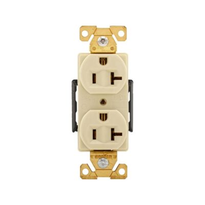 CONTACTO 20A 125V 2P 3H MARFIL  AH5362V