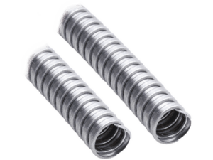 Tubo Flexible de 3/8" (9.5 mm) en Acero Galvanizado / Rollo con 50 m.