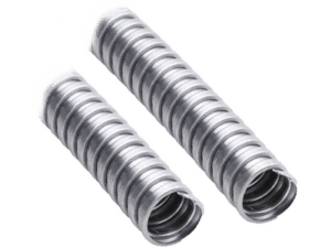 Tubo Flexible de 4" (100 mm) en Acero Galvanizado. Rollo con 10 m.