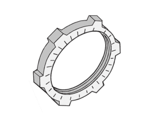 Contratuerca Metálica Zamac de 3" (76.2 mm)﻿.