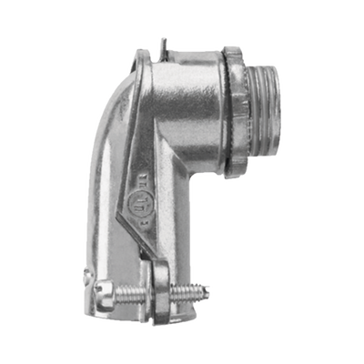 Conector curvo para tubo flexible 3/8" (9.5 mm) | Humberto Chacon Conector curvo para tubo flexible 3/8" (9.5 mm)