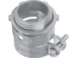 Conector recto para tubo flexible de 1 1/2" (38 mm)