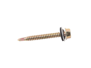 Tornillo Punta Broca Sello Montado 6.5 X 50 mm (1/4" X 2") Caj. C/100pz.