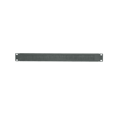 Tapa Ciega para Rack de 19in, Tipo Cepillo de Nylon, para Paso de Cables y Mejor Manejo Térmico, Color Negro, 1 UR  BR1B