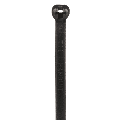 Cincho de Nylon 6.6 Dome-Top®, Con Lengüeta de Bloqueo de Acero Inoxidable, 203 mm largo x 4.7mm ancho, Color Negro, Exterior Resistente a Rayos UV, Paquete de 1000pz  BT2S-M0