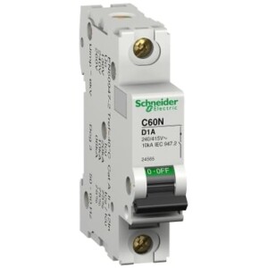 INT. TERMOMAGNETICO C60 1P    400V 10A                         24630