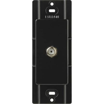 ACCESORIO JACK TV NEGRO       LÍNEA CLARO - CA-CJ-BL