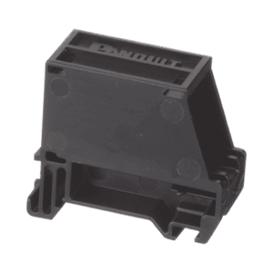 Adaptador de 1 Puerto, Para Conectores Tipo Mini-Com, Montaje en Riel Din Estándar de 35mm, Color Negro  CADIN1BL