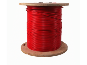 CARRETE 1,000 M., CABLE ROJO THW, CALIBRE 10, 99.9% COBRE. KOBREX  :CTHW-10CR