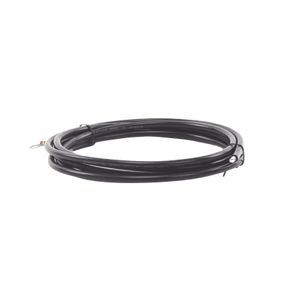 Cable para Controlador, 3.0 m, Negro, Calibre 8 AWG con Terminal de Ojo en un Extremo CBL-8AWG-3BLK