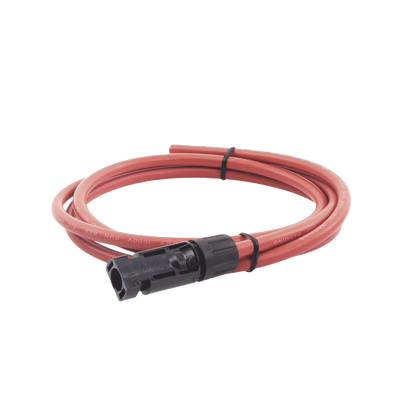 Cable Fotovoltaico, 1.5 m, Rojo, Calibre 10 AWG con Terminal MC4-M en un Extremo CBL-MC4-1.5R