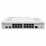 CCR2004-16G-2S+PC, Ruteador 16xGigaEth, 2xSFP+ 10G, CPU 4 núcleos 1200Mhz, RAM 4Gb, RouterOS L6