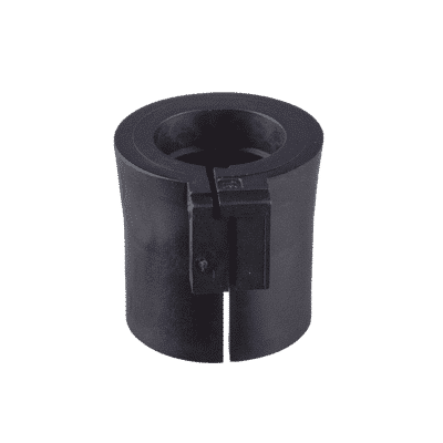 Pasacable de Entrada Sencilla y Pequeña 0.63"-0.67", para Cables Terminados, Color Negro. Paquete de 4 Piezas  CEG-16X1