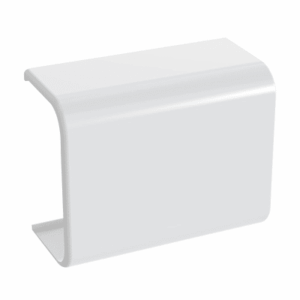 Unión recta, para uso con canaleta LD10, material ABS, Color Blanco  CF10WH-X