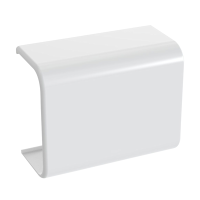 Unión recta, para uso con canaleta LD10, material ABS, Color Blanco  CF10WH-X