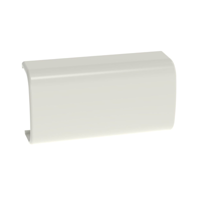 Unión recta, para uso con canaleta LD5, material ABS, Color Blanco Mate CF5IW-E